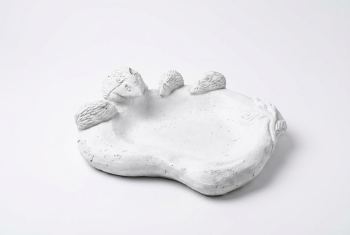 Bird bath sculpture design figure statue garden figures statues bowl S104087