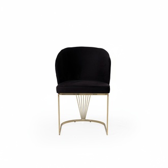 Black Armchair Designer Dining Room Furniture Dining Chairs Stainless Steel Chair