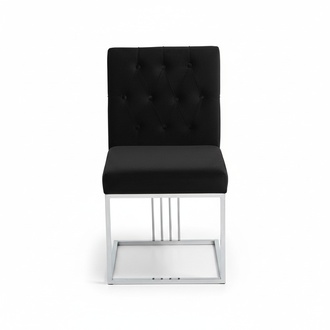 Black armchair designer dining furniture dining chairs stainless steel chair