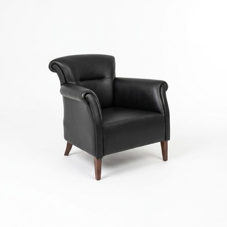 Black Armchair Office Furniture Luxury Designer Armchair Single Seater