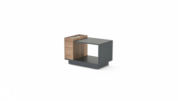 Black-Brown Home Office Coffee Table Designer Side Table Wood Furniture