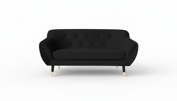 Black Chesterfield Furniture New Living Room Modern Design Sofa Textile Sofas New