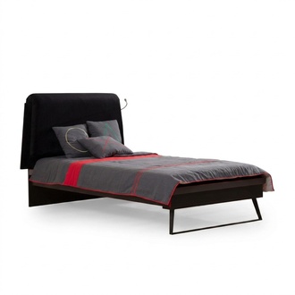 Black designer children\'s bed luxurious single bed gamer stylish bed