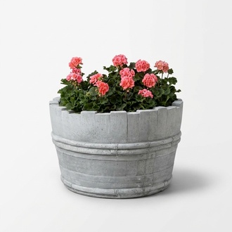 Flower Pots Box Pot Flower Pots XXL Concrete Garden Terrace Sculpture S204022