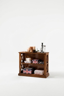 Bookshelf brown Display cabinet Bookcase Display cabinet Bookshelf Shelves New1