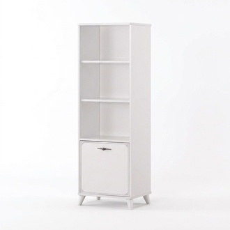 Bookcase Bookcase Standing shelf Children\'s shelf Shelf Wood White Shelves