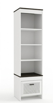 Bookshelf Comfortable Youth Room Children\'s Furniture White Shelf Furniture Cabinet