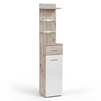 Bookcase Luxury Design Furnishing Cupboard Wood Furniture Hallway Shelf New