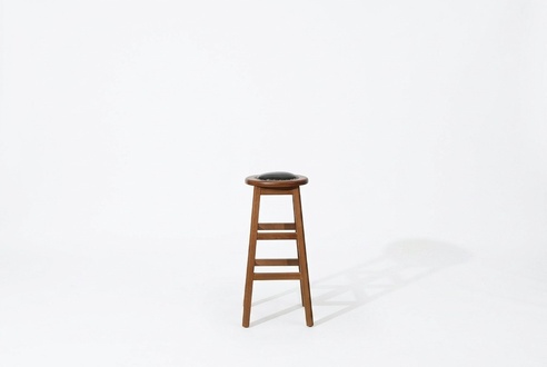 Brown Bar Stool Luxury Bar Furniture Designer Dining Room New Single Seater