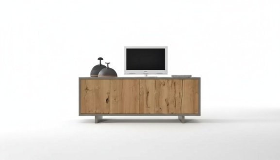 Brown luxury sideboard wood designer furniture dresser living room stylish