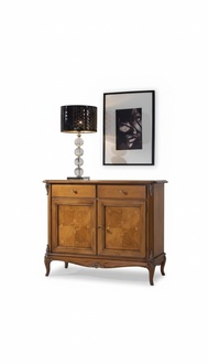 Brown Sideboard Chest of Drawers Cabinets Wood Luxury Living Room Furniture Cabinet