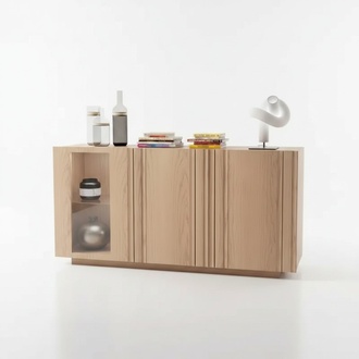 Brown sideboard luxury chest of drawers modern cabinet wood furniture sideboard