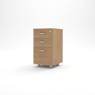 Brown Study Wooden Dresser Office Furniture Classic File Cabinet