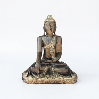 Sitting Buddha decorative figurine statue sculpture 60 cm height (B15)