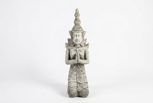 Buddha sculpture in stone look. Large sculpture for garden and living area 101155