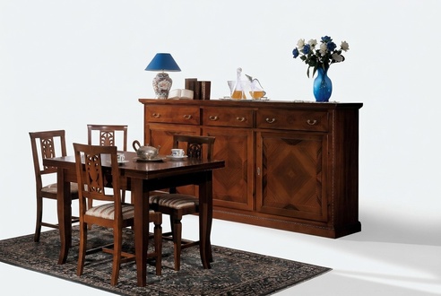 Buffet cabinet dresser new sideboard dresser drawer showcase living room wood