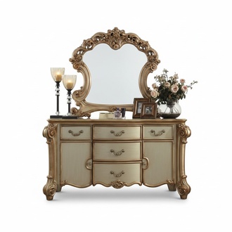 Buffet Sideboard Chest of Drawers Mirror Genuine Handcrafted Wood Baroque Rococo Chests of Drawers New