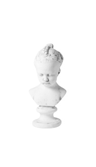 Bust child antique style antiquity 43cm stone figure sculpture sculptures statues 461