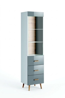 Cupboard Storage Cupboards Multipurpose Shelves Bookcase Floor Standing Shelf New