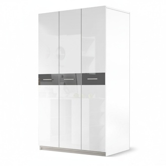 Wardrobe closets wardrobe high gloss wardrobes children\'s room gray new