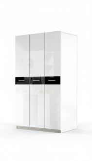 Wardrobe closets wardrobe high gloss wardrobes children\'s room white new