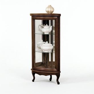 Cabinet showcase corner showcase glass cabinet shelving glass showcase shelf display case