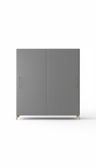 Closet material wood closet closet wood closet new grey