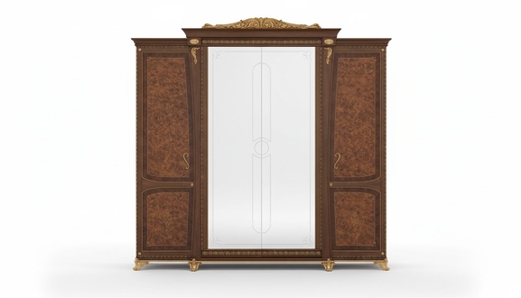 Closet MobilPiu Luxury Solid Wood Closets Wardrobe Bedroom New