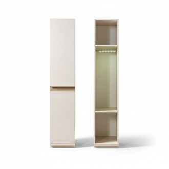 Modular wardrobe 41cm bedroom design practical