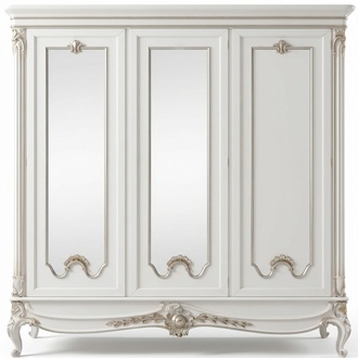 Closet Wardrobe Shelf Storage Wardrobe Modern Mirror Wood Design