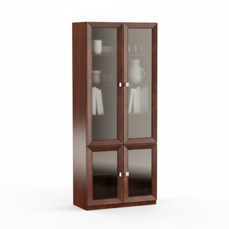 Cupboard wooden cabinet bookcase chest of drawers office wall system shelf furniture cabinets
