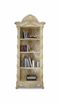 Cabinets Design Baroque Style Showcase Bar Cabinet Massive Shelf Bookcase Wood