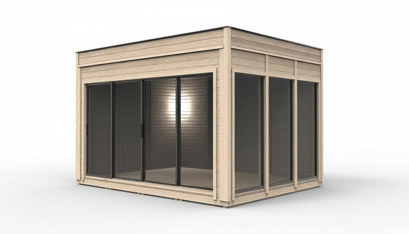 Camping House Wooden House Garden House Camping House Prefabricated House 464cm