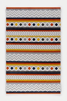 Short-pile carpet retro design ornaments colorful children\'s room living room rugs