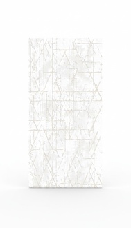 Short-pile rug white with line pattern solid color for bedroom living room rugs