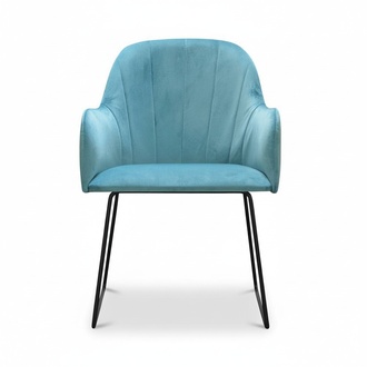 Chair 6x Dining Room Upholstered Chair Television Lounge Seat Armchair Set New Club Textile