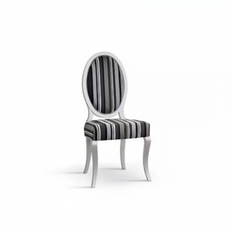 Chair Armchair Solid Classic Wood Textile Armchair Lounge Upholstery New