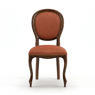 Chair brown design living room dining room wood chairs upholstery armchair furniture new