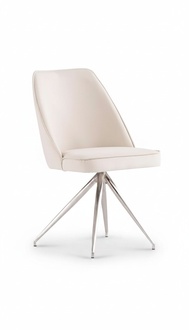 Chair Dining chairs Luxury Leather Metal Kitchen chair Living room chair