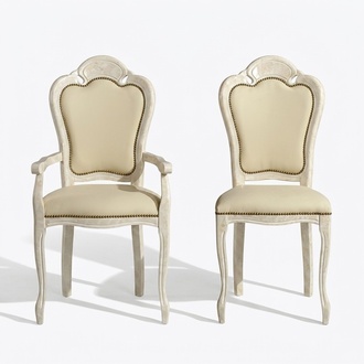 Chair with Armrest Dining Chair Wood New Dining Room Chairs Design Armchair Baroque