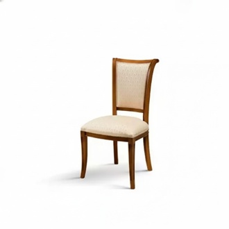 Chair Wood Italian Furniture Dining Room Luxury Design Armchair Real Wood