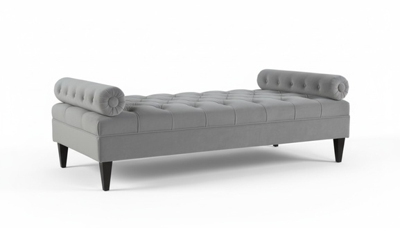 Chaise Longue Modern Design Sofa Recliner Furniture New Living Room Fabric Chesterfield