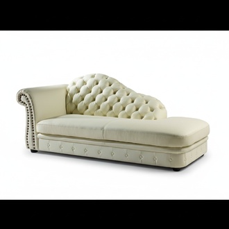 Chaise Lounge Chesterfield Chaise Sofa Lounge Seat Loungers 230cm