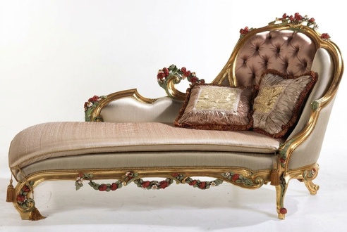 Chaise Longue Lounger Luxury Chaise Longues Purple Sofa Armchair Classic Furniture New