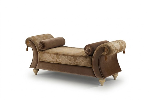Chaise lounge sofa lounger couch loungers chaise textile baroque rococo arredoclassic