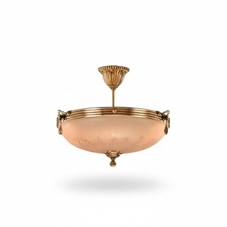 Chandelier ceiling lamp chandelier ceiling light lamp glass gold beige