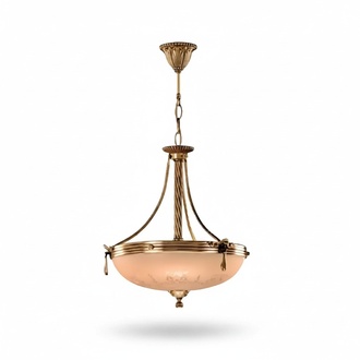 Chandelier ceiling lamp lustre ceiling chandelier lamp glass gold beige