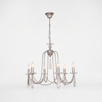 Chandelier shiny interior For the living room Crystal