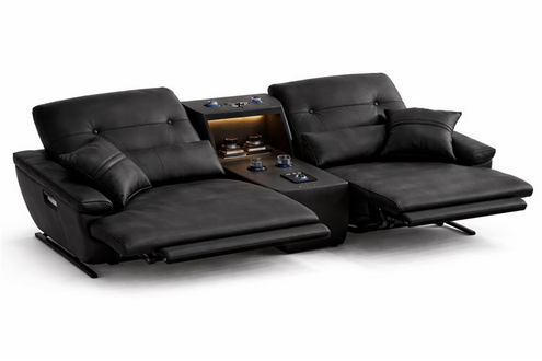 Relax Sofa Multimedia Couch Entertainment Leather Sofa Home Theater Adjustable