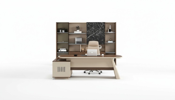 Boss desk Corner desks Office Chancellery Practice Company Furniture Tables Wood
